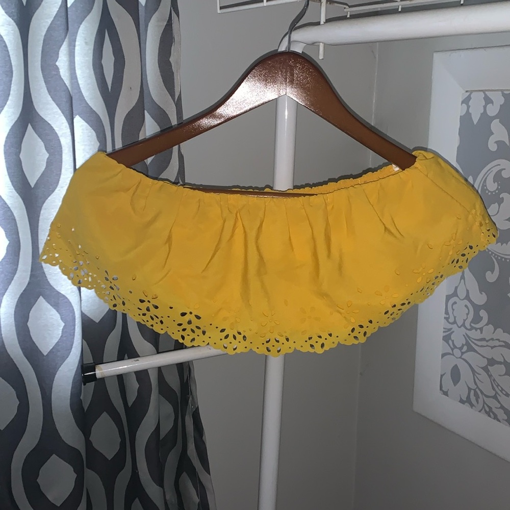 Forever 21 Off The Shoulder Crop Top Small